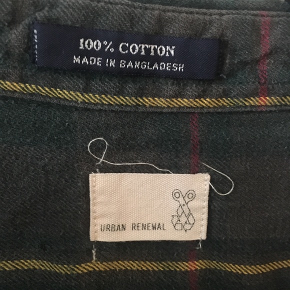 Urban Outfitters Dip-Dyed Flannel - Picture 3 of 3